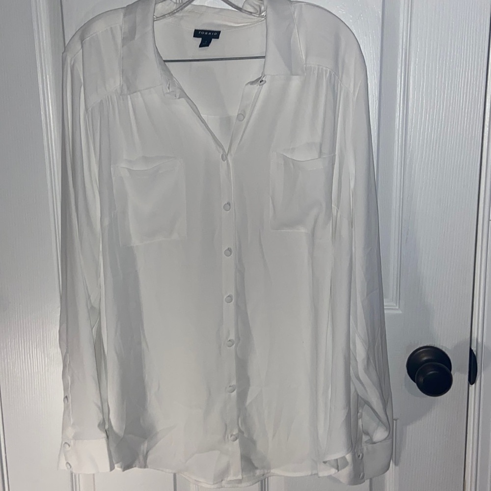 Torrid Button Down Top